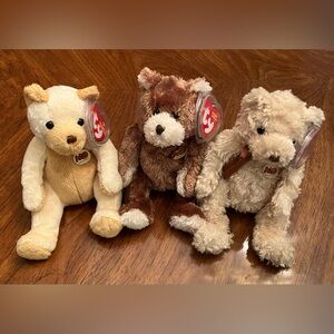3 Cracker Barrel Ty Beanie Babies. Pet free and smoke free home. Been in storage